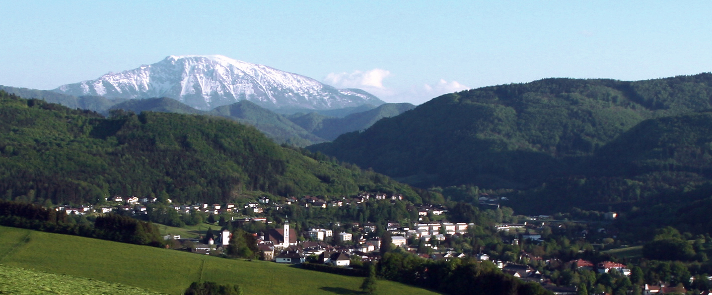 Scheibbs mit dem Ötscher